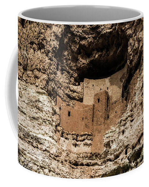America Coffee Mug featuring the photograph Montezuma Castle National Monument, Camp Verde, AZ by Thomas Marchessault