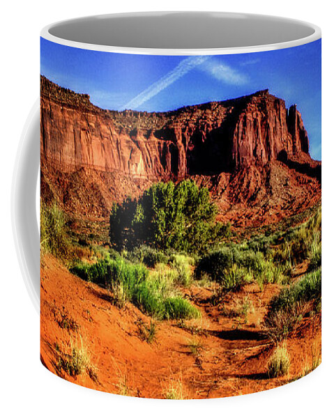 Utah Coffee Mug featuring the photograph Monument Valley Views No. 9 by Roger Passman