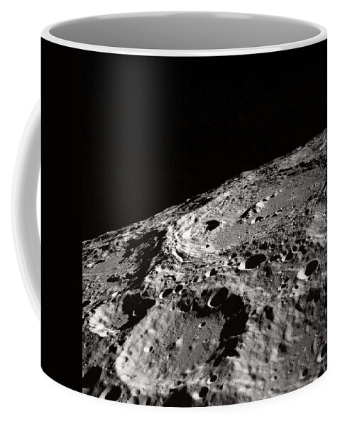 Moon Craters Coffee Mug featuring the photograph Moon Craters by Marianna Mills