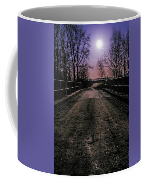 Night Coffee Mug featuring the photograph Moonlight by Marc Braner