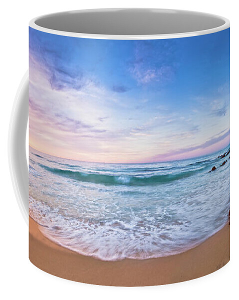 Mad About Wa Coffee Mug featuring the photograph Bunker Bay Sunset, Margaret River by Dave Catley