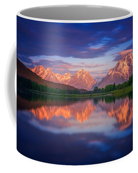 Mountains Coffee Mug featuring the photograph Moran Cloudcap by Darren White