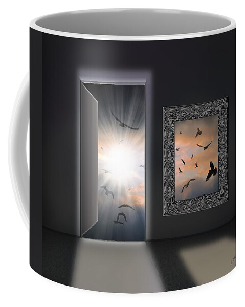 2d Coffee Mug featuring the photograph More Things In Heaven And Earth by Brian Wallace