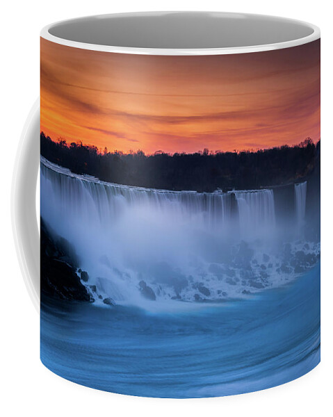 Niagara Falls Coffee Mug featuring the photograph Morning at Niagara Falls by Jaime Mercado