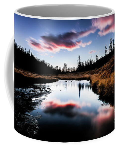 Landscape Coffee Mug featuring the photograph Morning Bliss by Steven Reed