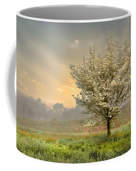 Clouds Coffee Mug featuring the photograph Morning Celebration by Debra and Dave Vanderlaan