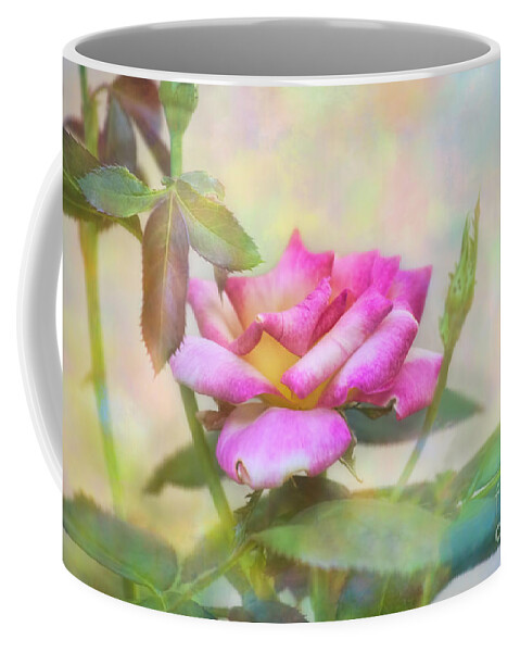 Rose Coffee Mug featuring the photograph Morning Delight by Joan Bertucci