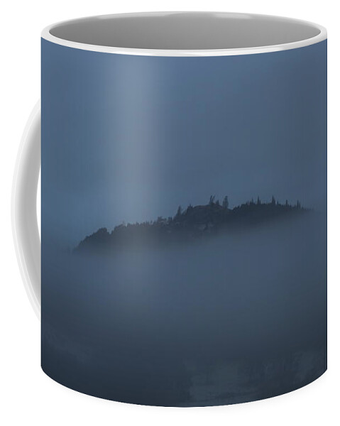 Nature Coffee Mug featuring the photograph Morning fog by Lukasz Ryszka
