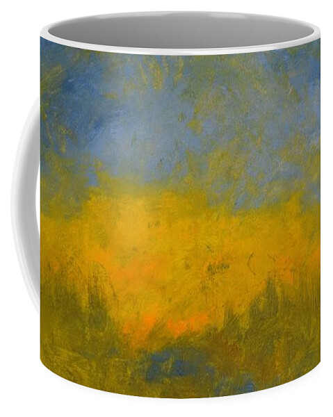  Coffee Mug featuring the painting Morning Peace by Barrie Stark