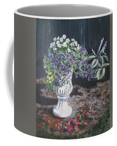 Flowers Coffee Mug featuring the painting Morning Sunlight by Paula Pagliughi