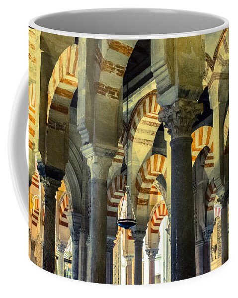 Cordoba Coffee Mug featuring the photograph Mosque Cathedral of Cordoba 2 by AM FineArtPrints