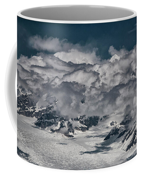 Mountain Coffee Mug featuring the photograph Mount Denali by Erika Fawcett