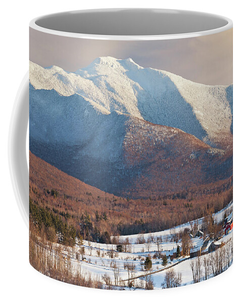 Wintertime Coffee Mug featuring the photograph Mount Mansfield Winter Afternoon by Alan L Graham