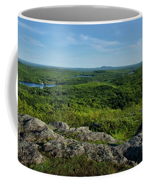 Landscape Coffee Mug featuring the photograph Mount View by Donna Doherty