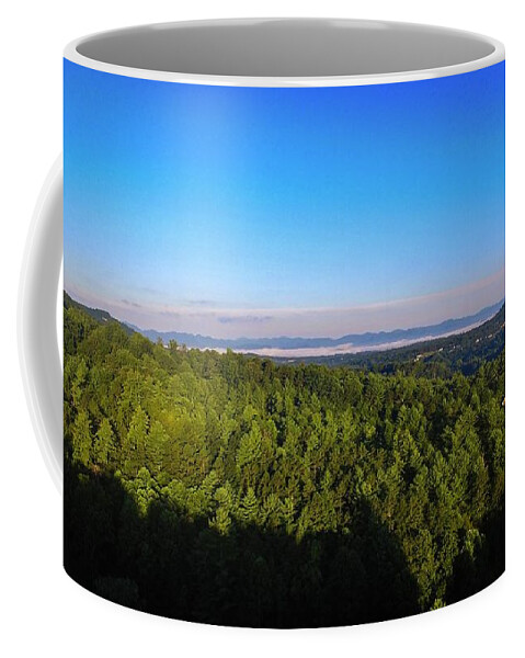 Mountains Coffee Mug featuring the photograph Lake Lure by Buddy Morrison