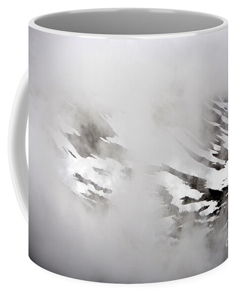 Alaska Coffee Mug featuring the photograph Mountain Fog - Alaska by Lorenzo Cassina