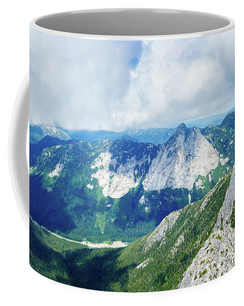 Canada Coffee Mug featuring the photograph Mountain Landscape #1 by Rick Deacon