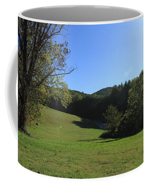 Meadow Coffee Mug featuring the photograph Mountain Meadow by Karen Ruhl