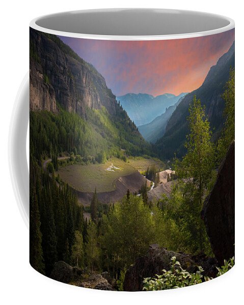 Colorado Coffee Mug featuring the photograph Mountain Time by Linda Unger