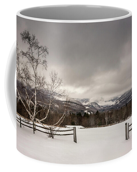 Nature Coffee Mug featuring the photograph Mountains in Winter by Robert Mitchell