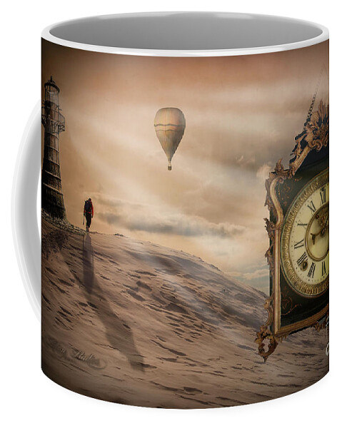 Photoshop Coffee Mug featuring the digital art Mountainscape by Melissa Messick