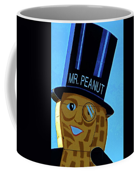 Fort Smith Coffee Mug featuring the photograph Mr Peanut 2 by Ron Kandt
