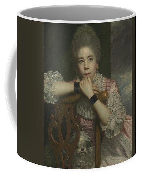 18th Century Art Coffee Mug featuring the painting Mrs Abington as Miss Prue in Love for Love by William Congreve by Joshua Reynolds