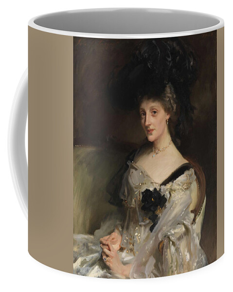 John Singer Sargent 18561925  Mrs Philip Leslie Agnew Coffee Mug featuring the painting Mrs Philip Leslie Agnew by John Singer