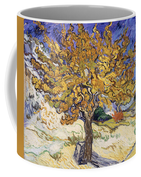 Mulberry Coffee Mug featuring the painting Mulberry Tree by Vincent Van Gogh