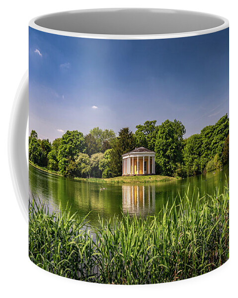 Temple Coffee Mug featuring the photograph Music Temple through the Tall Grass by Framing Places