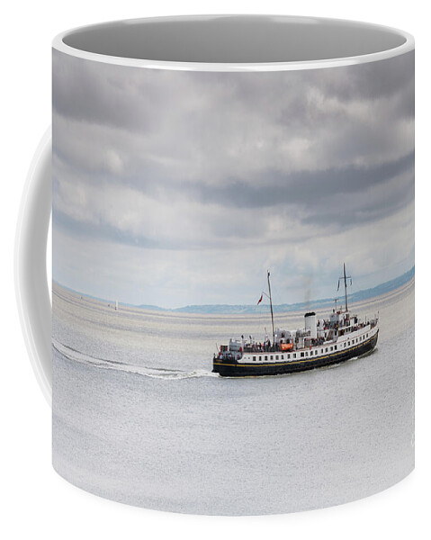 Mv Balmoral Coffee Mug featuring the photograph MV Balmoral In The Bristol Channel by Steve Purnell