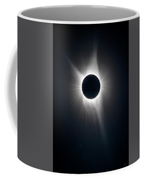 Solar Eclipse Coffee Mug featuring the photograph My Corona by Greg Norrell