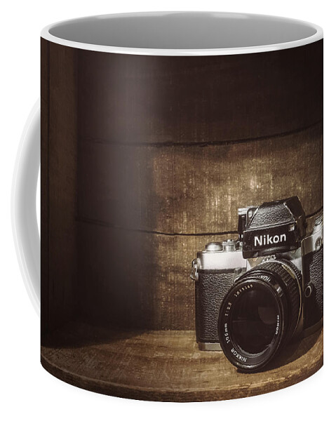Nikon F2 Coffee Mug featuring the photograph My First Nikon Camera by Scott Norris