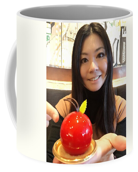 Japanese Coffee Mug featuring the photograph My idol by Hiroyuki Ishikawa