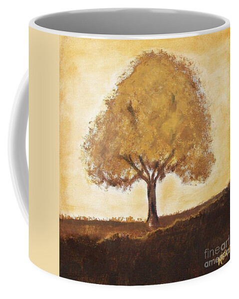 Painting Coffee Mug featuring the painting My Tree by Marsha Heiken