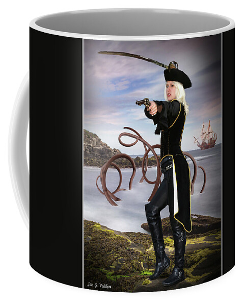 Mysterious Coffee Mug featuring the photograph Mysterious Island by Jon Volden