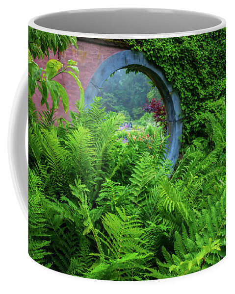 Mystery Garden Coffee Mug featuring the photograph Mystery Garden by Elizabeth Dow