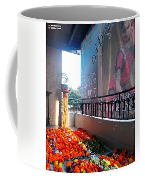 Art Coffee Mug featuring the photograph Mystic India by David Cardona