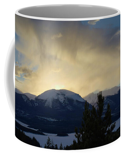 Sunset Coffee Mug featuring the photograph Mystic Sunset by Ivan Franklin