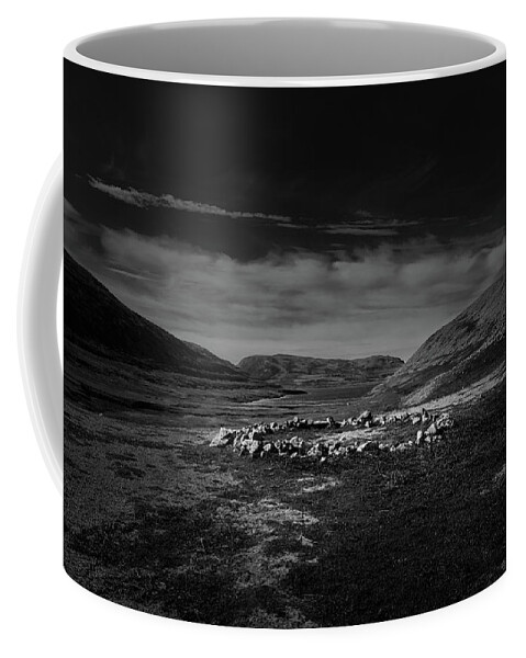 Arctic Coffee Mug featuring the photograph Mythical Landscape by Pekka Sammallahti