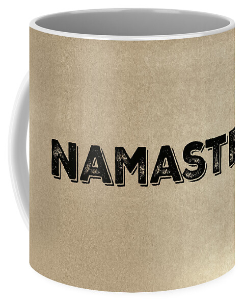 Namaste Coffee Mug featuring the photograph Namaste by Joseph S Giacalone