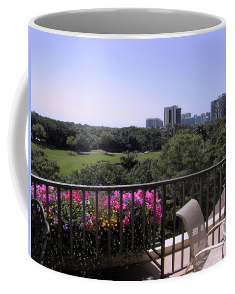 Skyline Coffee Mug featuring the photograph Naples FL Skyline by Imagery-at- Work