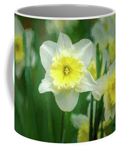 Narcissus Coffee Mug featuring the photograph Narcissus by James Barber