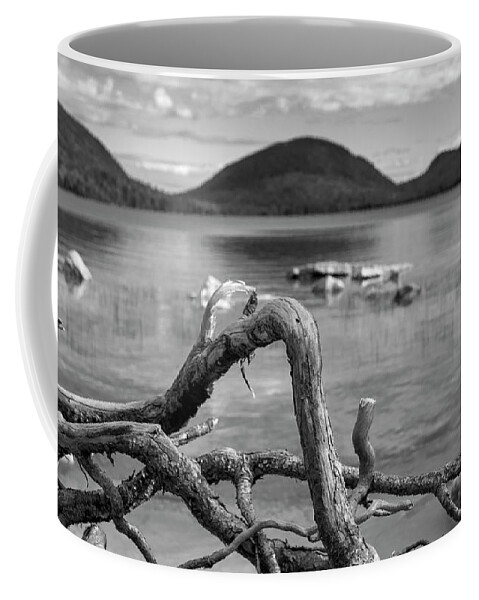 Black And White Coffee Mug featuring the photograph Natural Curves by Holly Ross