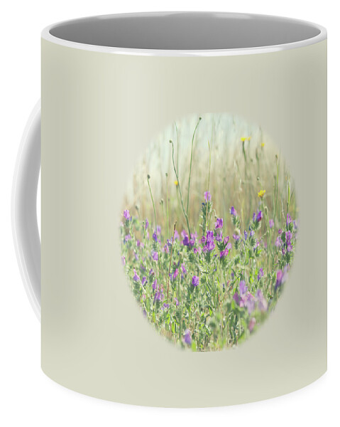 Flowers Coffee Mug featuring the photograph Nature's Graffiti by Linda Lees