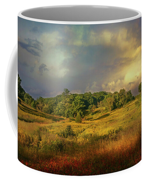 Nature Coffee Mug featuring the photograph Natures Landscape by John Rivera