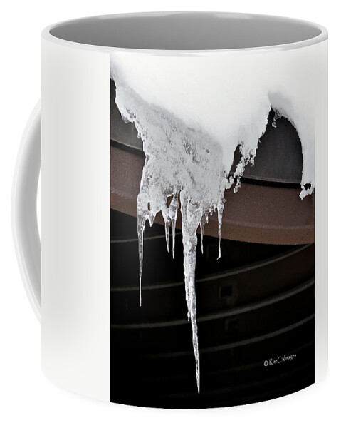 Nature Coffee Mug featuring the photograph Nature's Winter Abstract #4 by Kae Cheatham