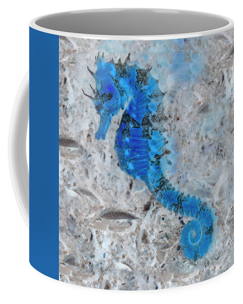 Florida Coffee Mug featuring the photograph Nautical Beach and Fish #6 by Debra and Dave Vanderlaan