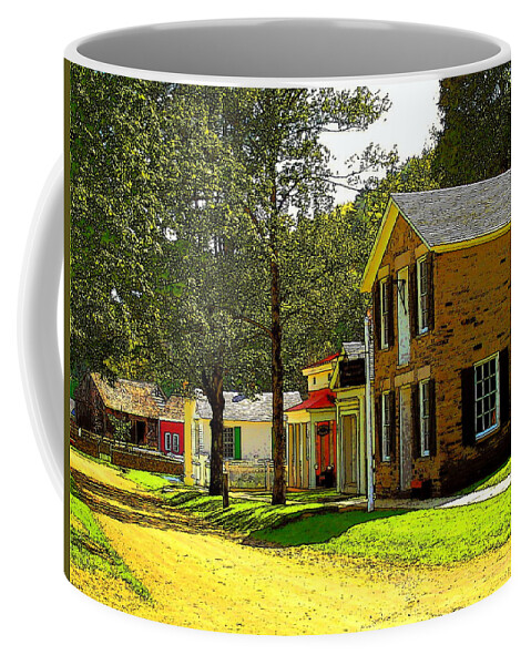 Vintage Coffee Mug featuring the photograph Near Cooperstown New York by Rodney Lee Williams