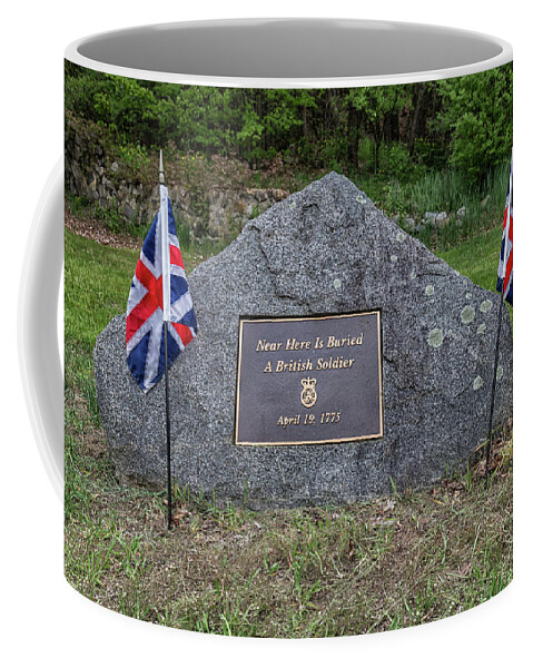 Near Here Is Buried A British Soldier Coffee Mug featuring the photograph Near Here is Buried A British Soldier by Brian MacLean